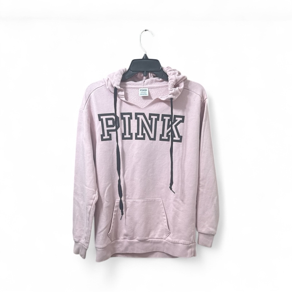 PINK Victoria's Secret Light Pink Cowl Neck Sweater
